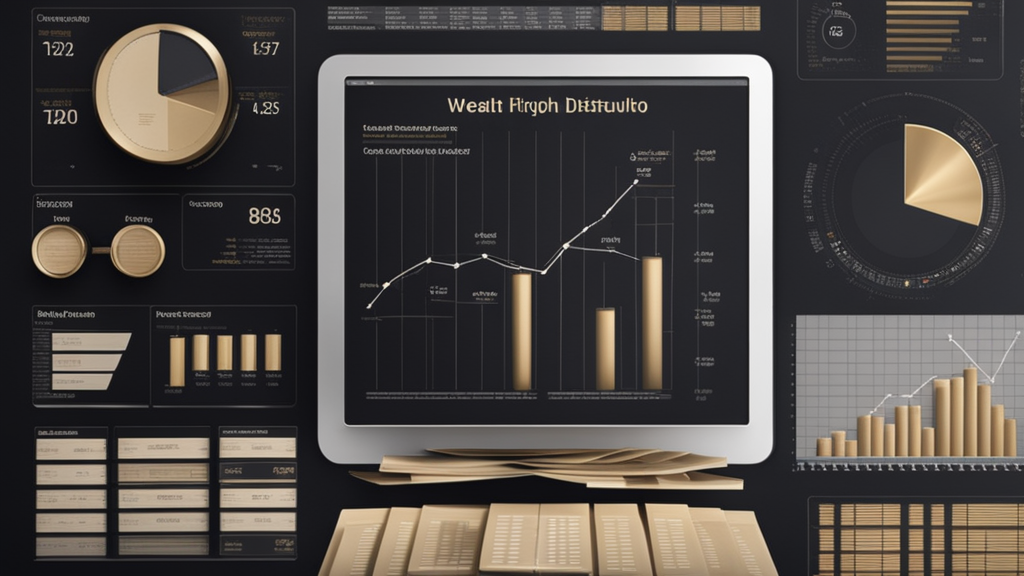 Consumer spending and wealth distribution digital visualization - Silver Intel