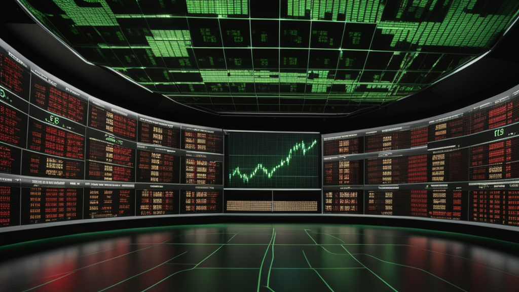 International bond trading floor with real-time global financial performance data - Silver Intel