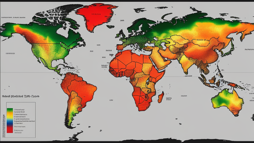 World map showing global bond yield variations and investment trends - Silver Intel