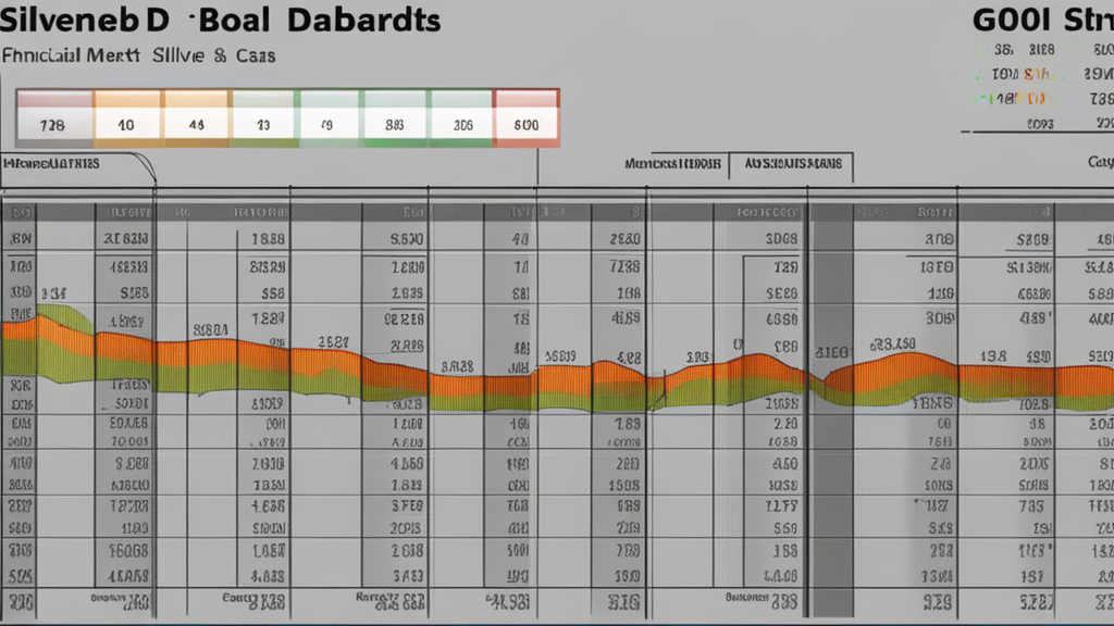 Global market performance dashboard with investment trend analysis - Silver Intel