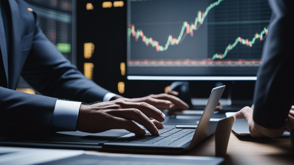 Financial trader analyzing employment data on digital screens - Silver Intel