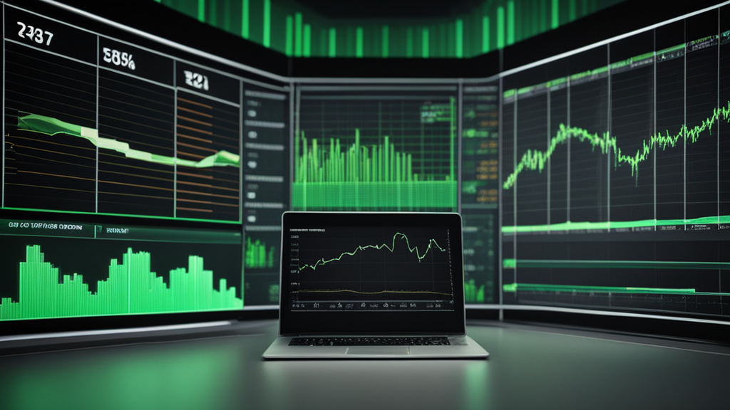 Global AI investment performance dashboard with trending financial metrics - Silver Intel